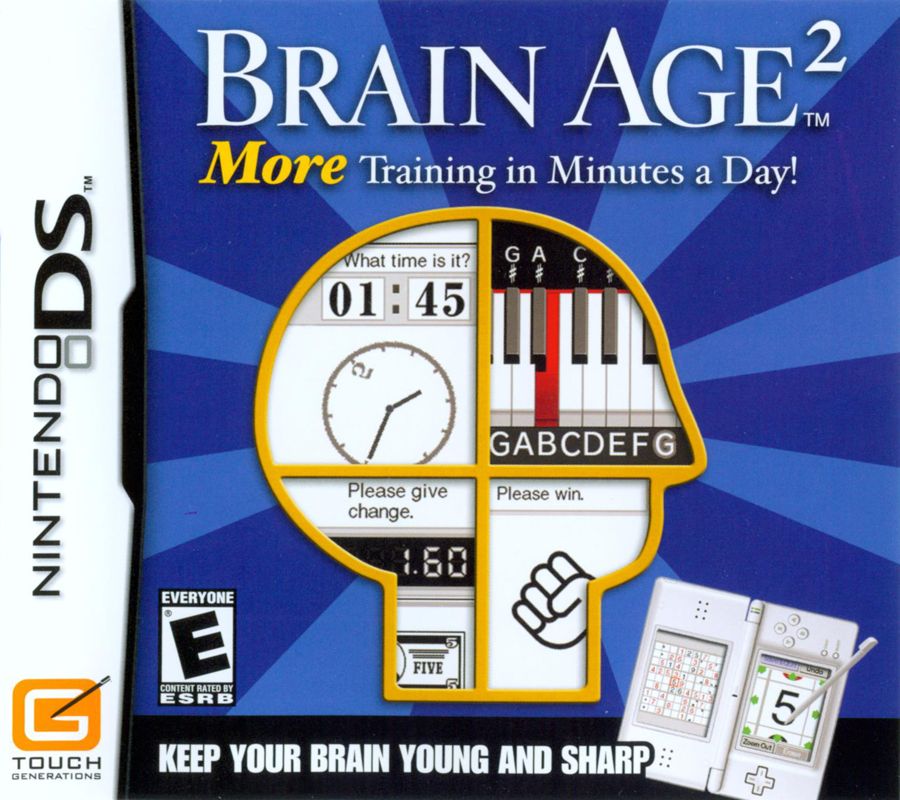 Brain Age 2: More Training in Minutes a Day! - Nintendo DS