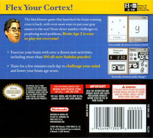 Brain Age 2: More Training in Minutes a Day! - Nintendo DS