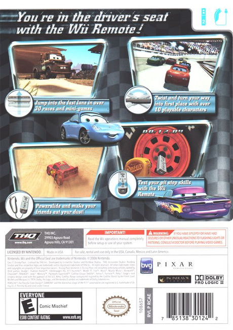 Disney•Pixar Cars - Wii