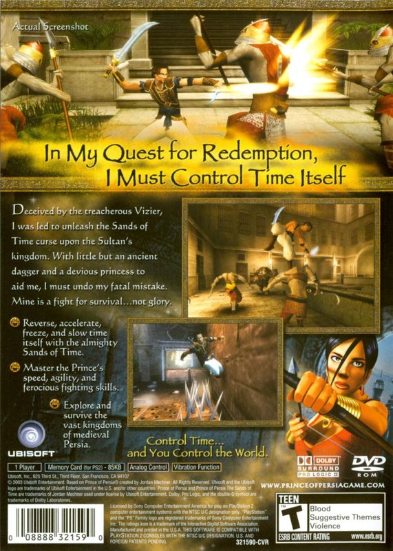 Prince of Persia: The Sands of Time - PlayStation 2