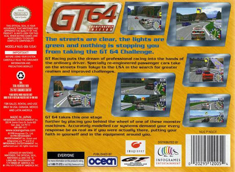 GT 64: Championship Edition - Nintendo 64