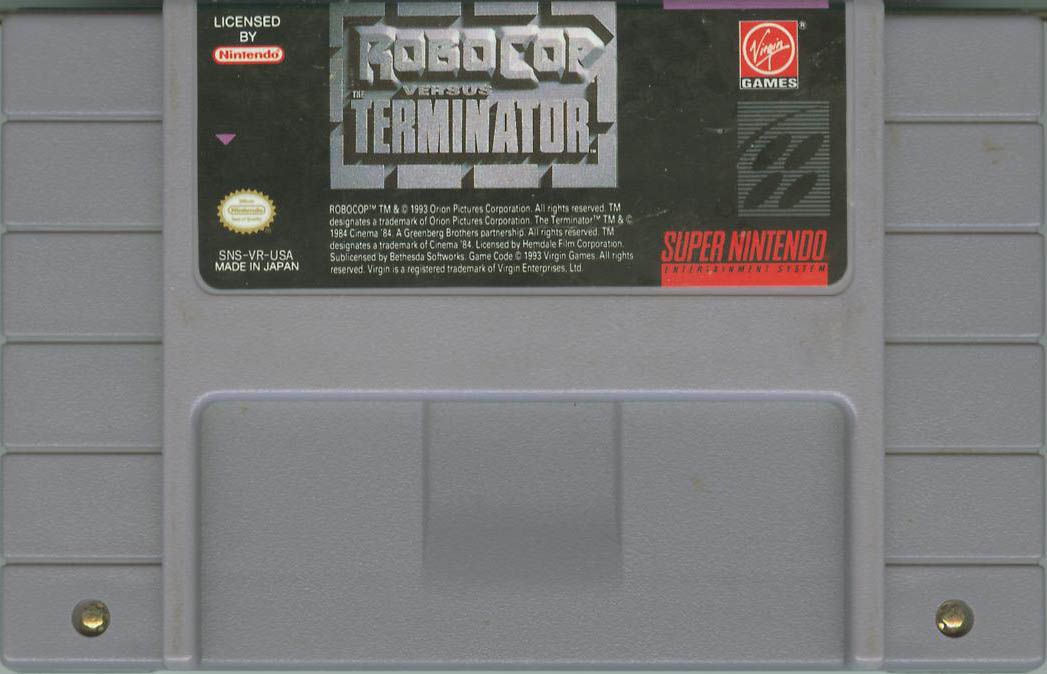 RoboCop versus The Terminator - Super Nintendo