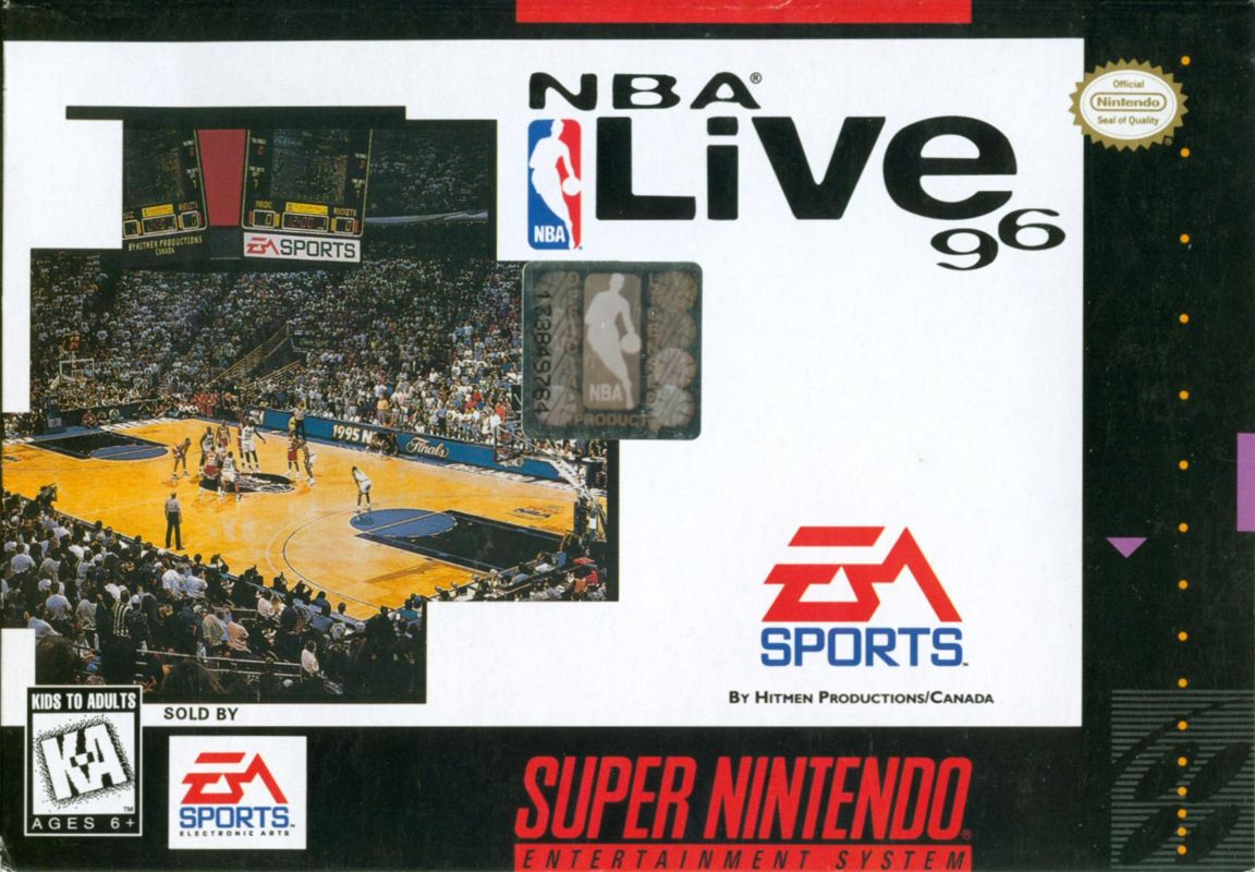 NBA Live 96 - Super Nintendo