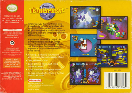 Tetrisphere - Nintendo 64