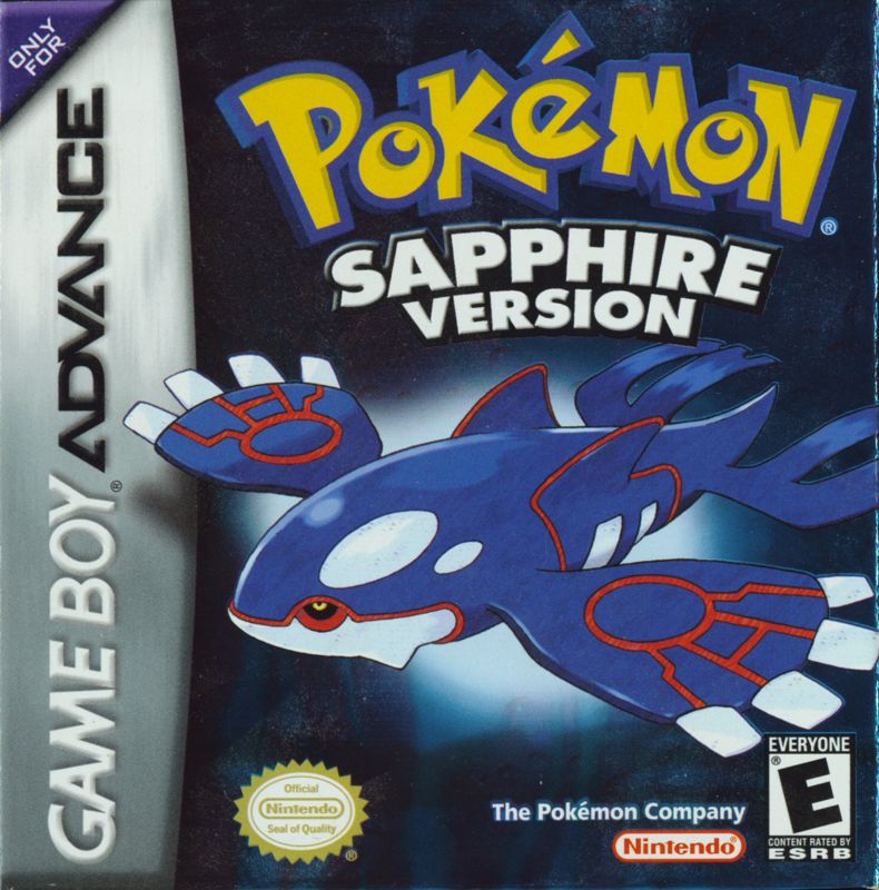 Pokemon Sapphire Version - Game Boy Advance
