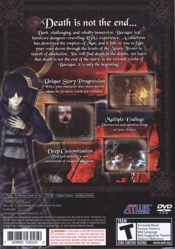 Baroque - PlayStation 2