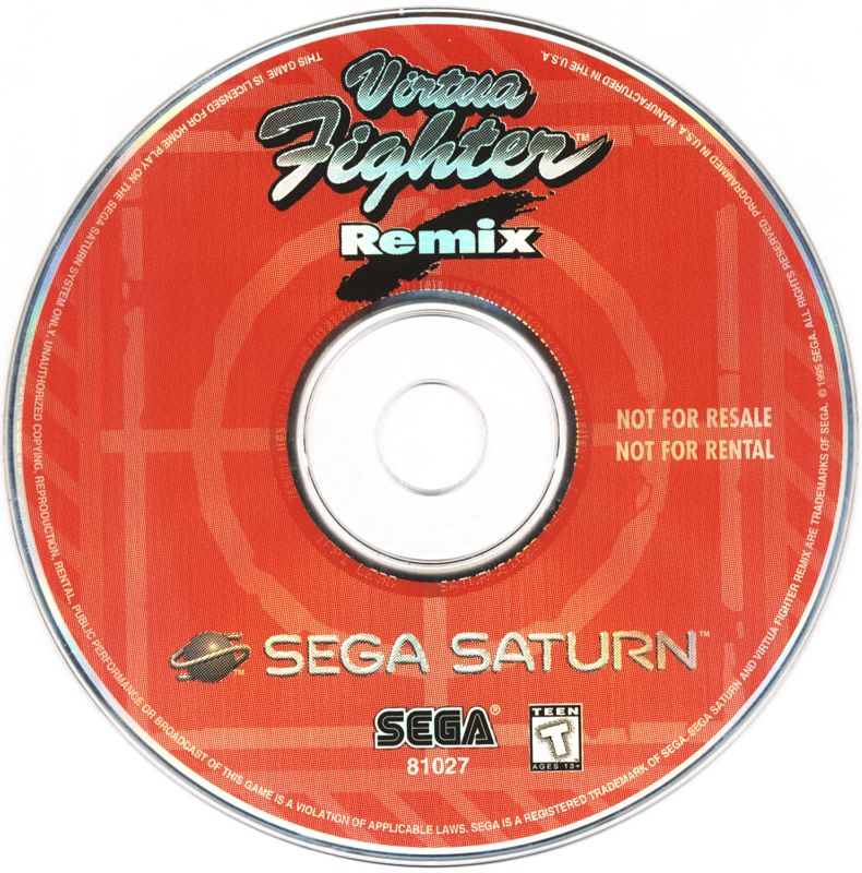 Virtua Fighter Remix - Sega Saturn