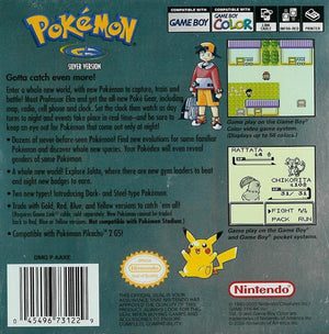 Pokemon Silver Version - Game Boy Color