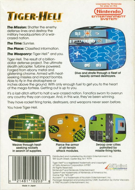 Tiger-Heli - NES
