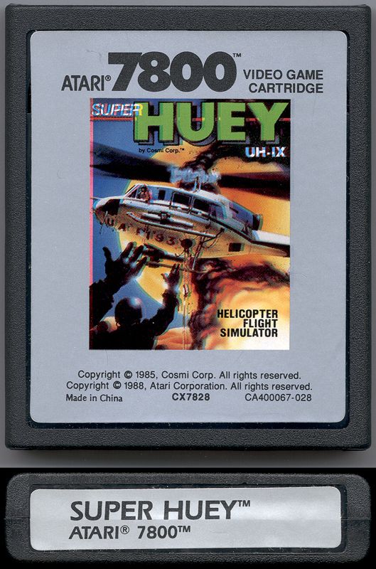 Super Huey UH-IX - Atari 7800
