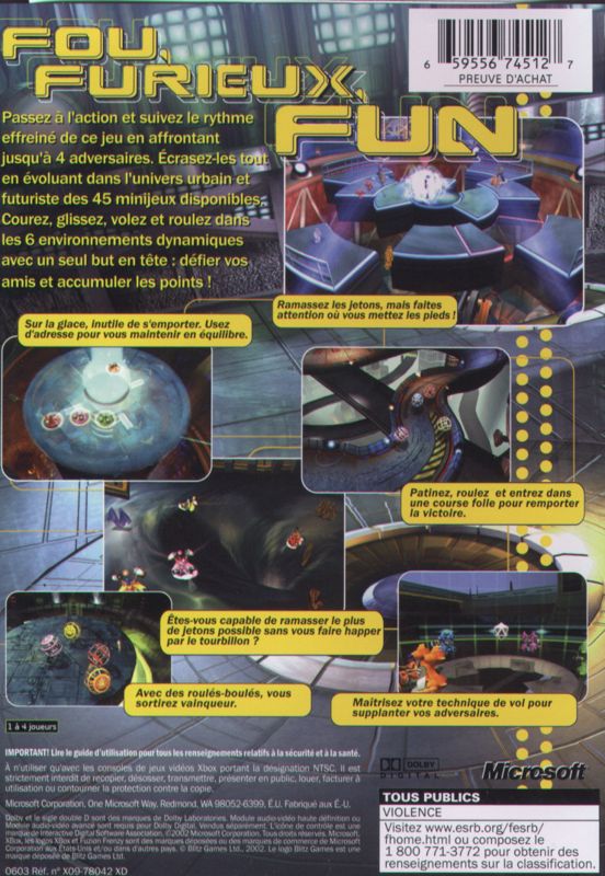 Fuzion Frenzy - Xbox