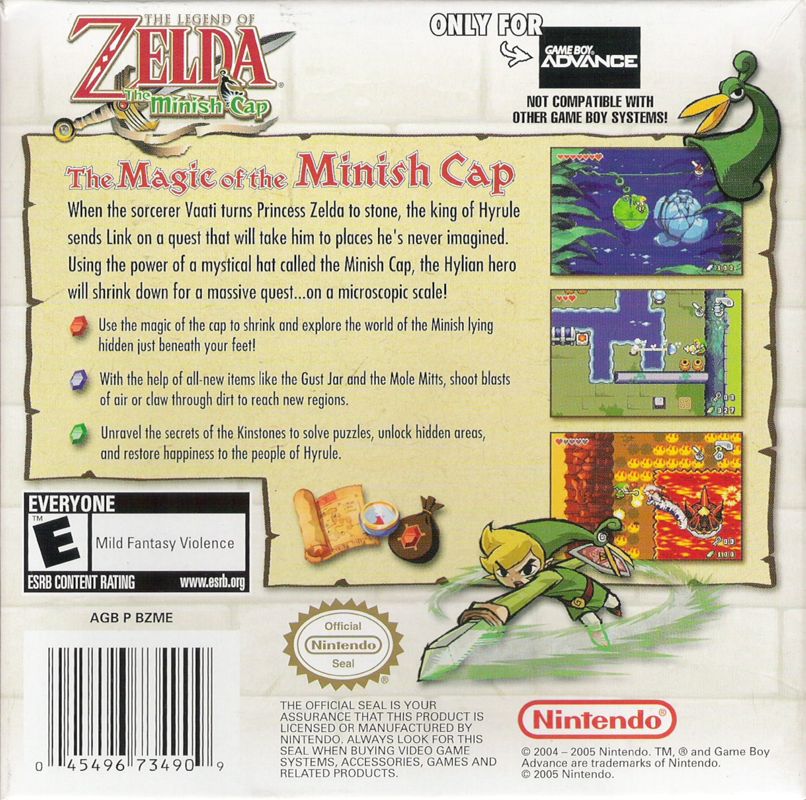 Legend of Zelda: The Minish Cap - Game Boy Advance