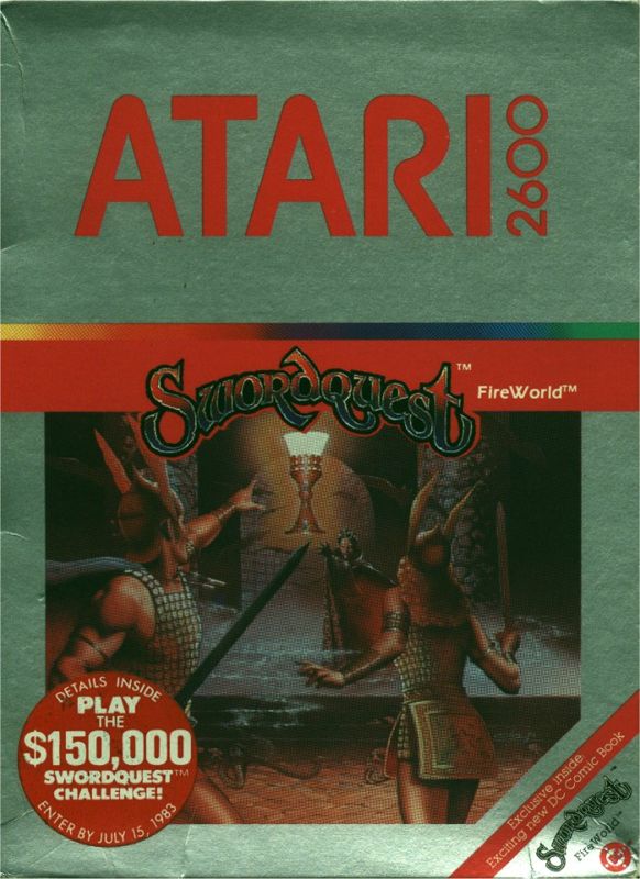 SwordQuest: FireWorld - Atari 2600