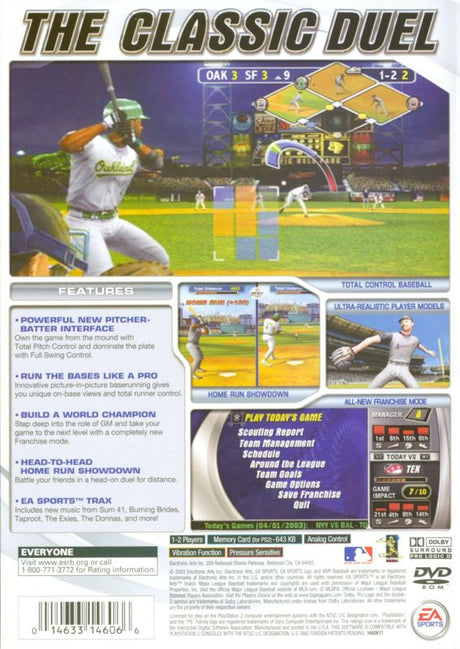 MVP Baseball 2003 - PlayStation 2