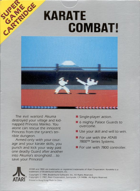 Karateka - Atari 7800