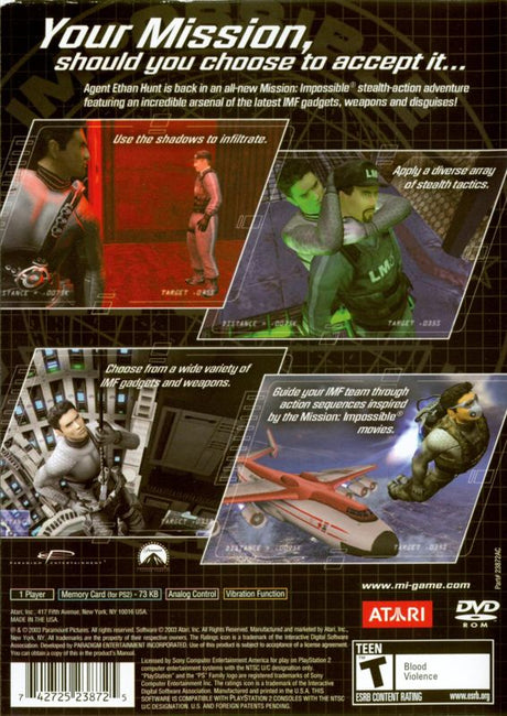 Mission: Impossible - Operation Surma - PlayStation 2