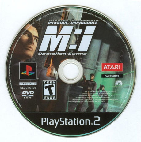 Mission: Impossible - Operation Surma - PlayStation 2
