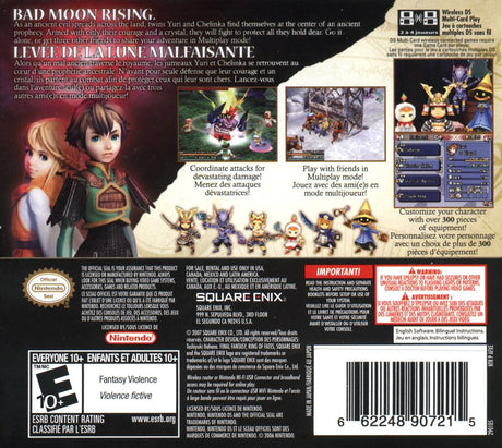 Final Fantasy: Crystal Chronicles - Ring of Fates - Nintendo DS