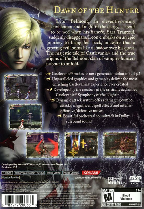 Castlevania: Lament of Innocence - PlayStation 2