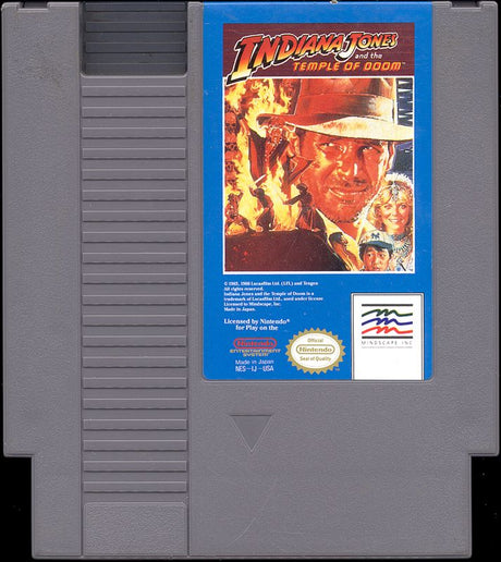 Indiana Jones and the Temple of Doom - NES