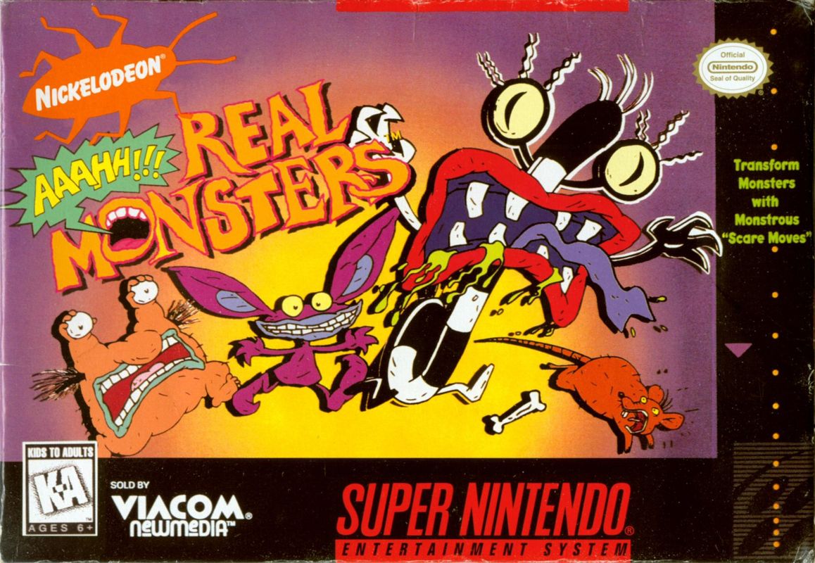Aaahh!!! Real Monsters - Super Nintendo