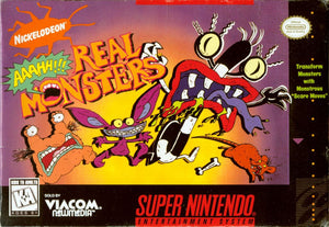 Aaahh!!! Real Monsters - Super Nintendo