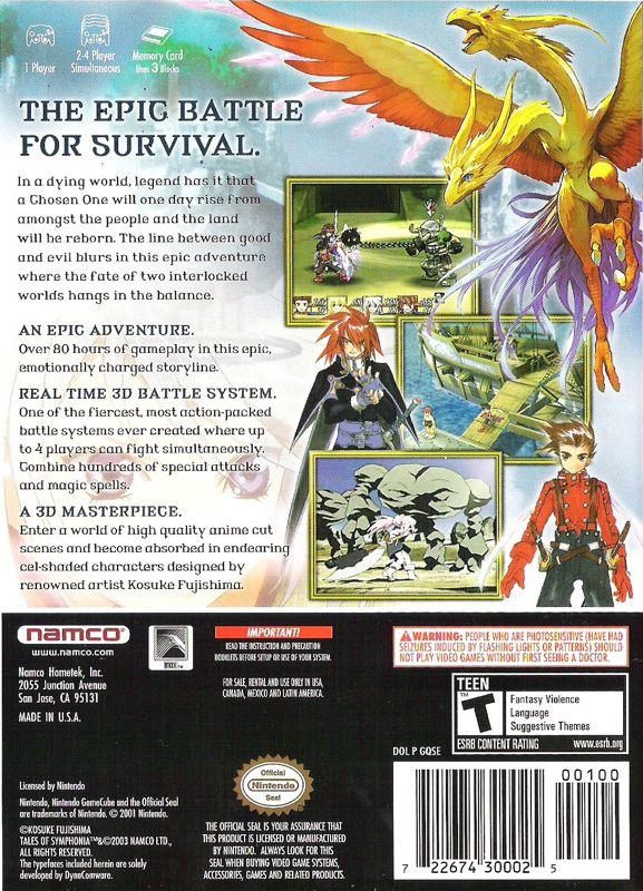 Tales of Symphonia - Nintendo GameCube