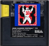 John Madden Football '93 - SEGA Genesis