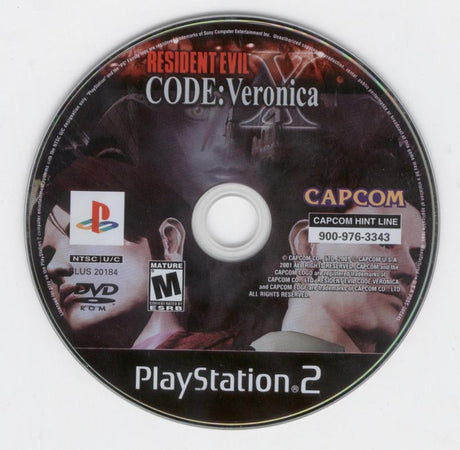 Resident Evil - Code: Veronica X - 5th Anniversary Edition - PlayStation 2