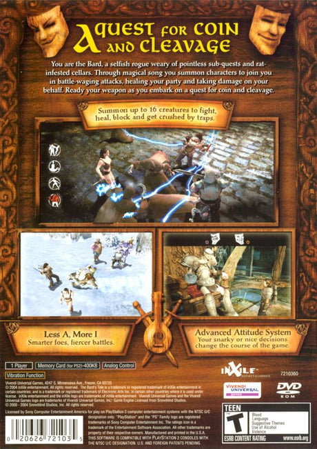 The Bard's Tale - PlayStation 2