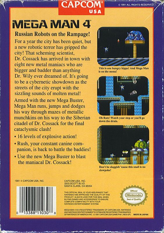 Mega Man 4 - NES