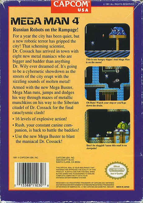 Mega Man 4 - NES