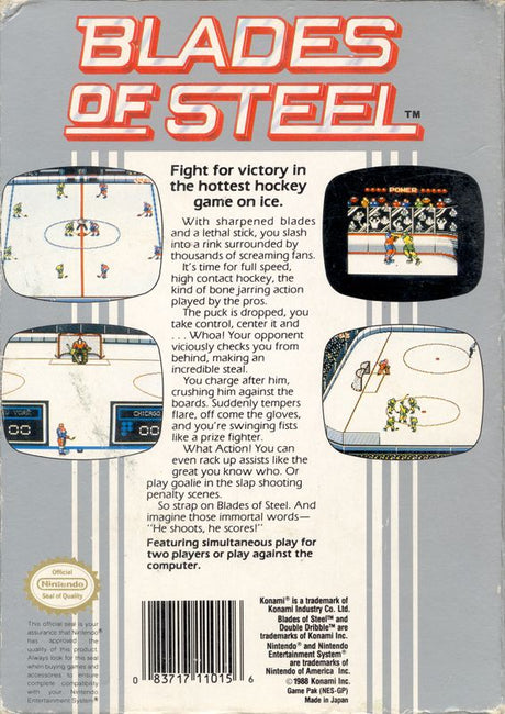 Blades of Steel - NES