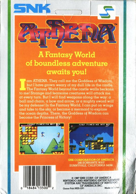 Athena - NES