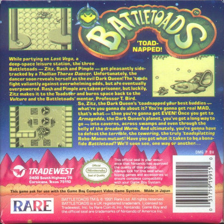 Battletoads - Game Boy