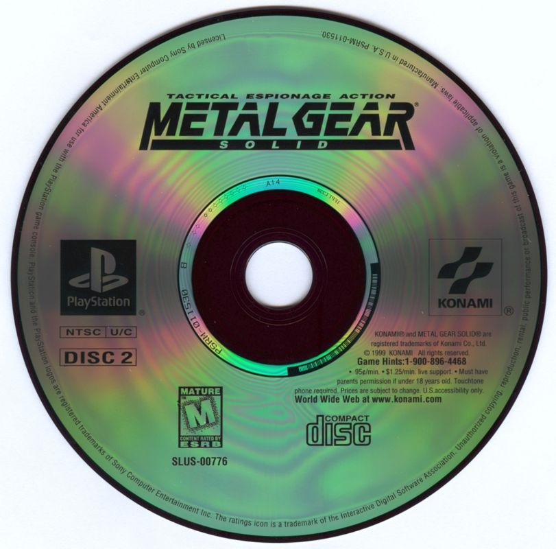 Metal Gear Solid (Greatest Hits) - PlayStation