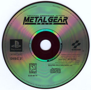Metal Gear Solid (Greatest Hits) - PlayStation