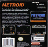 Classic NES Series: Metroid - Game Boy Advance