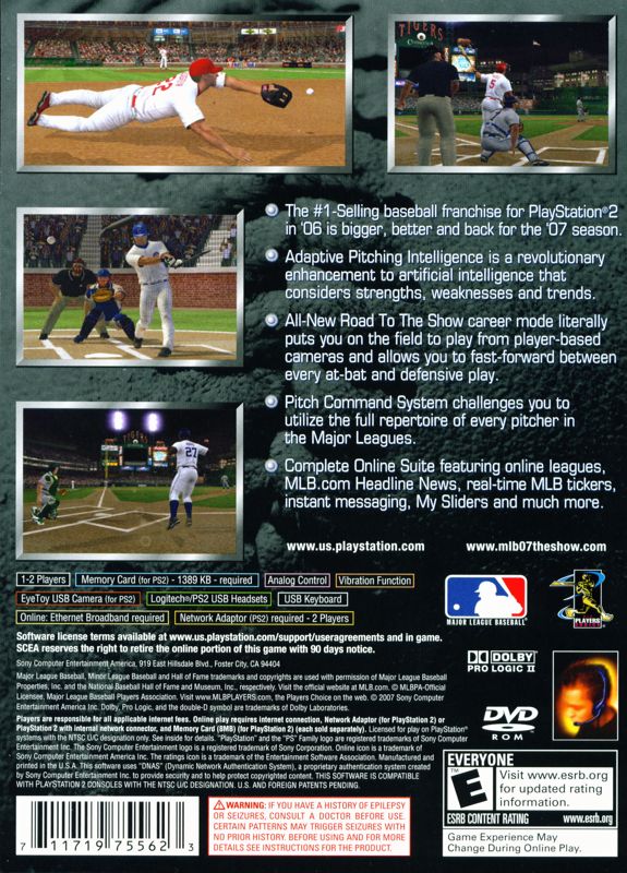 MLB 07: The Show - PlayStation 2
