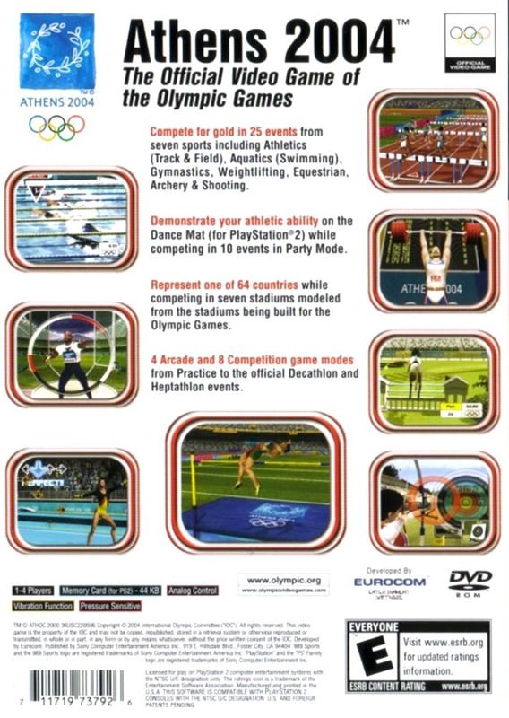 Athens 2004 - PlayStation 2