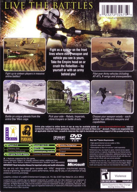 Star Wars: Battlefront - Xbox
