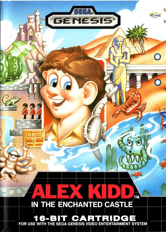 Alex Kidd in the Enchanted Castle - SEGA Genesis
