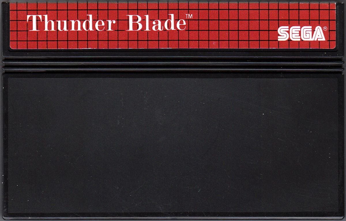 Thunder Blade - Sega Master System