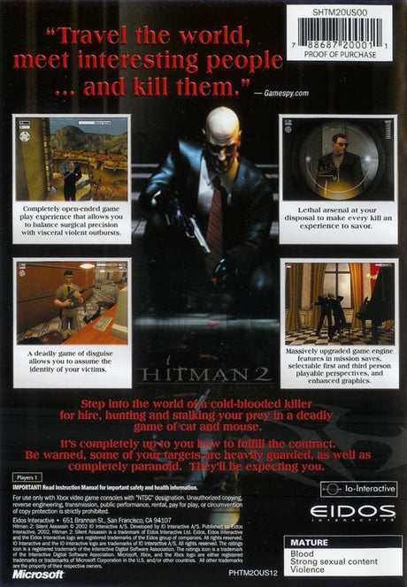 Hitman 2: Silent Assassin - Xbox