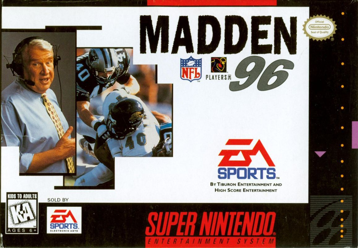 Madden NFL 96 - Super Nintendo