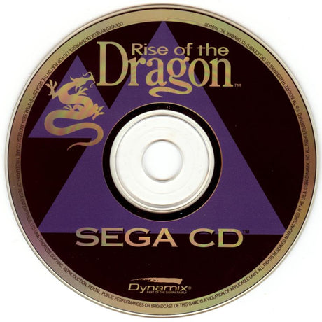 Rise of the Dragon - SEGA CD