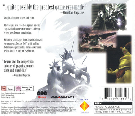 Final Fantasy VII - PlayStation