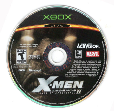 X-Men Legends II - Rise of Apocalypse - Xbox