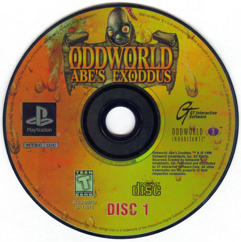 Oddworld: Abe's Exoddus - PlayStation