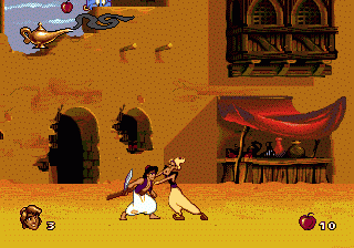 Disney's Aladdin - SEGA Genesis